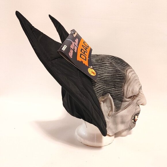 RUBIE'S Dracula Mask with Cowl Child Size BNWT - Picture 5 of 5